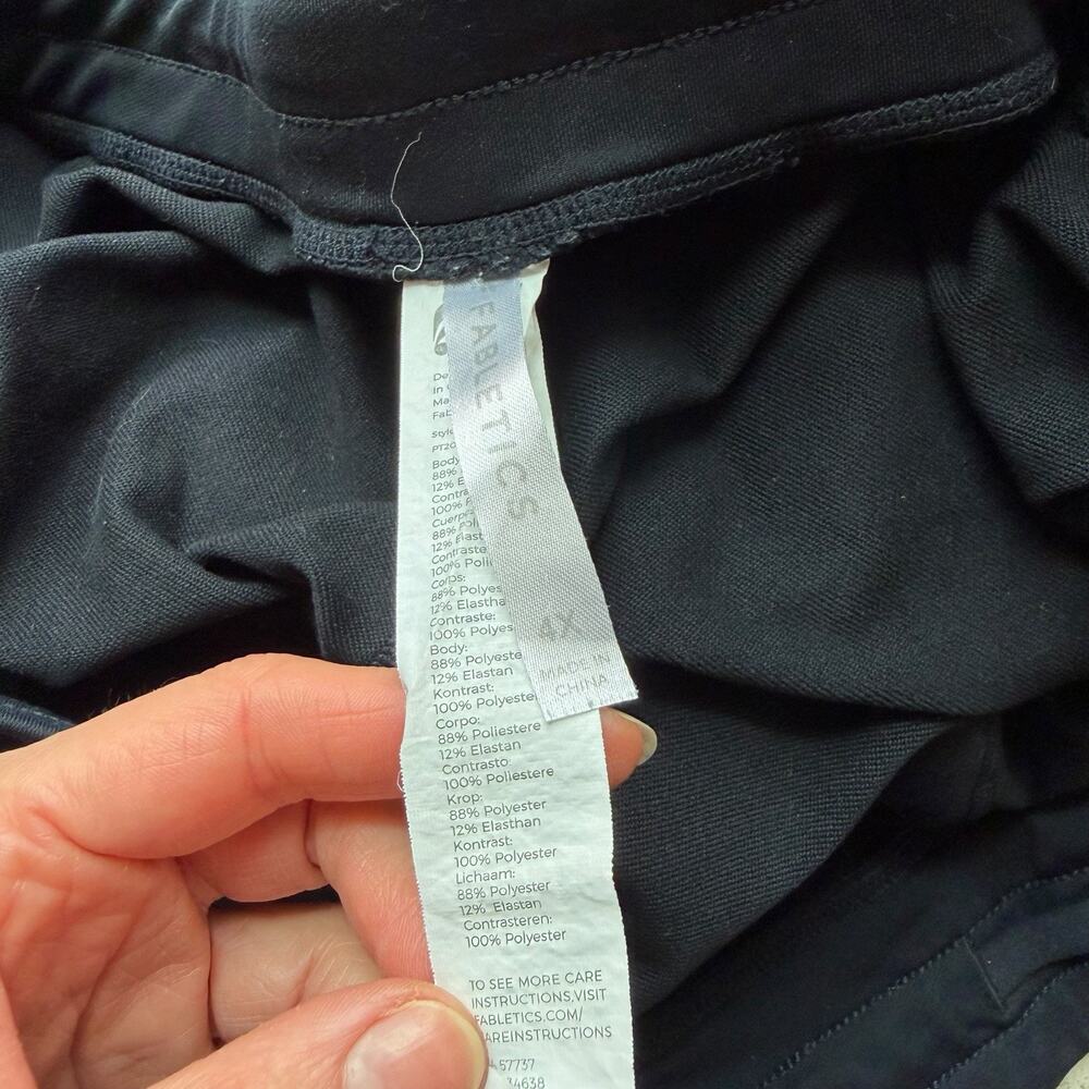 Fabletics Womens Plus 4X Sweatpants High Waisted Cold Weather Pocket Jogger - Picture 2 of 10